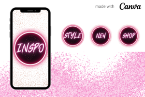 Instagram Highlight Covers Pink