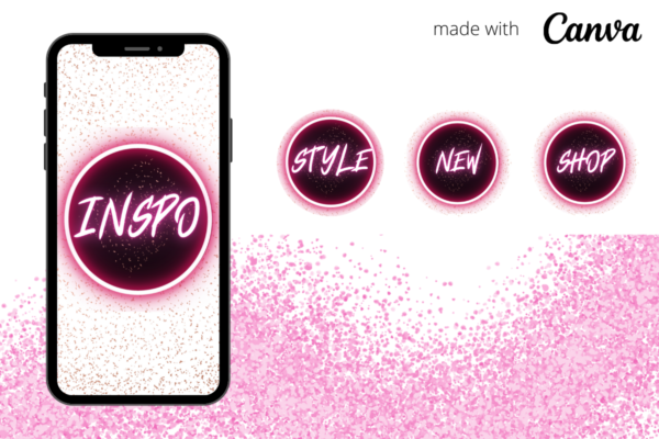 Instagram Highlight Covers Pink
