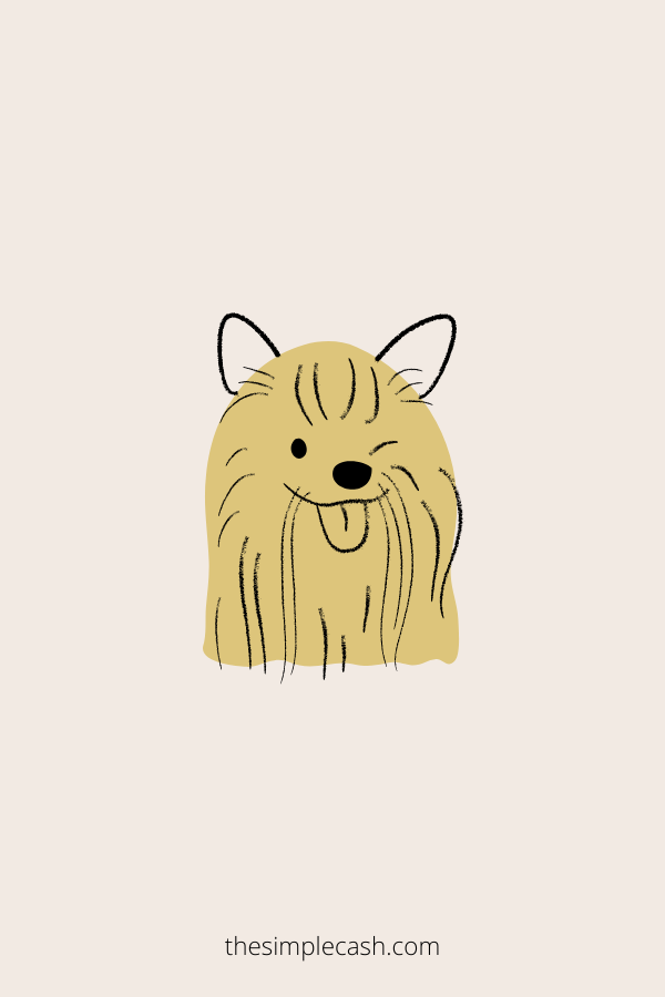 simple dog drawing