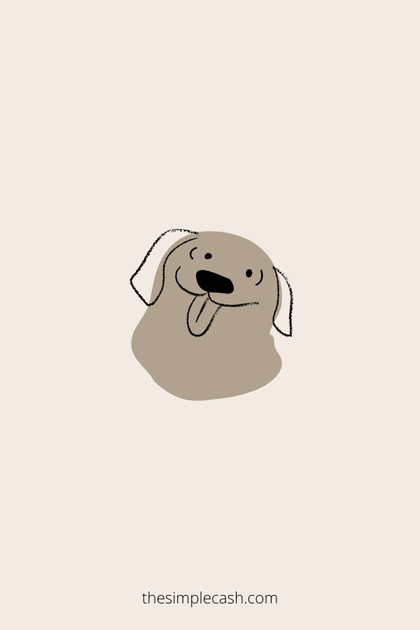 simple dog drawing