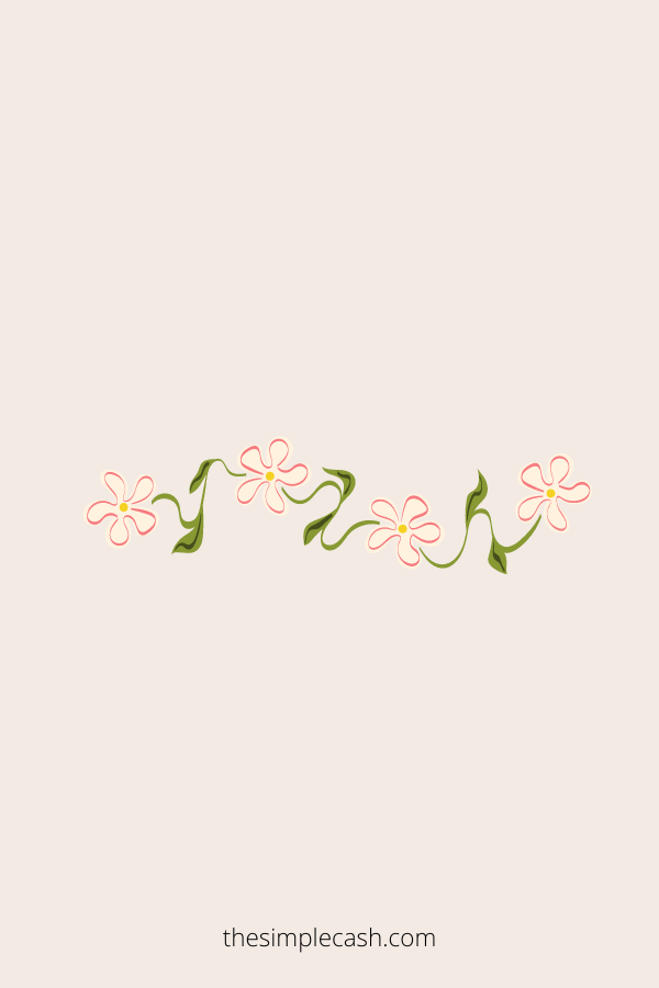 easy flower drawing