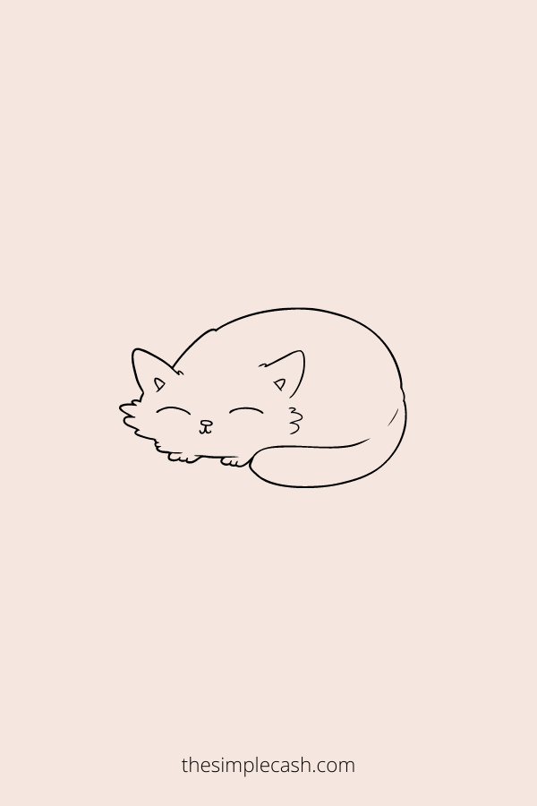 cute cat drawing